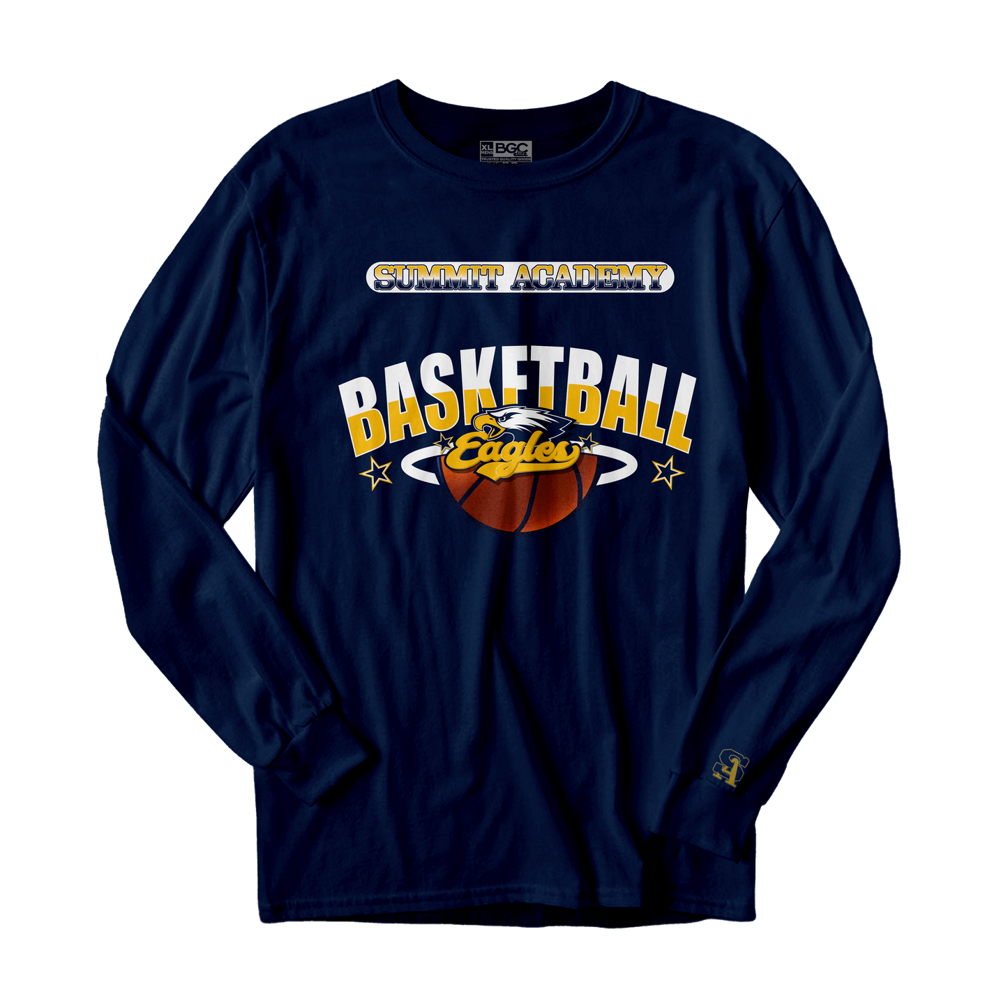 Summit Eagles Basketball Long Sleeve T-Shirt