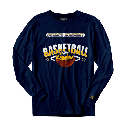 Summit Eagles Basketball Long Sleeve T-Shirt