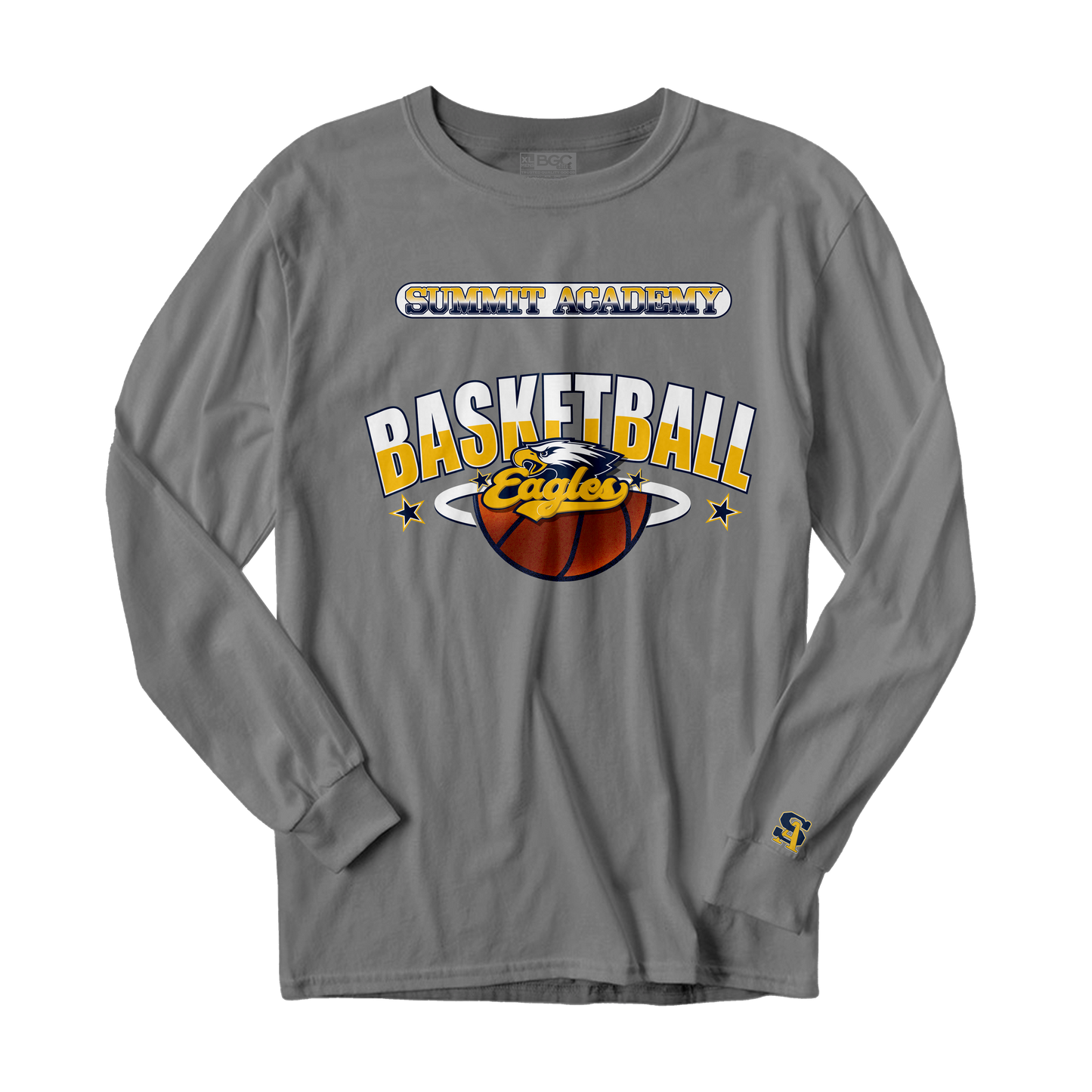 Summit Eagles Basketball Long Sleeve T-Shirt