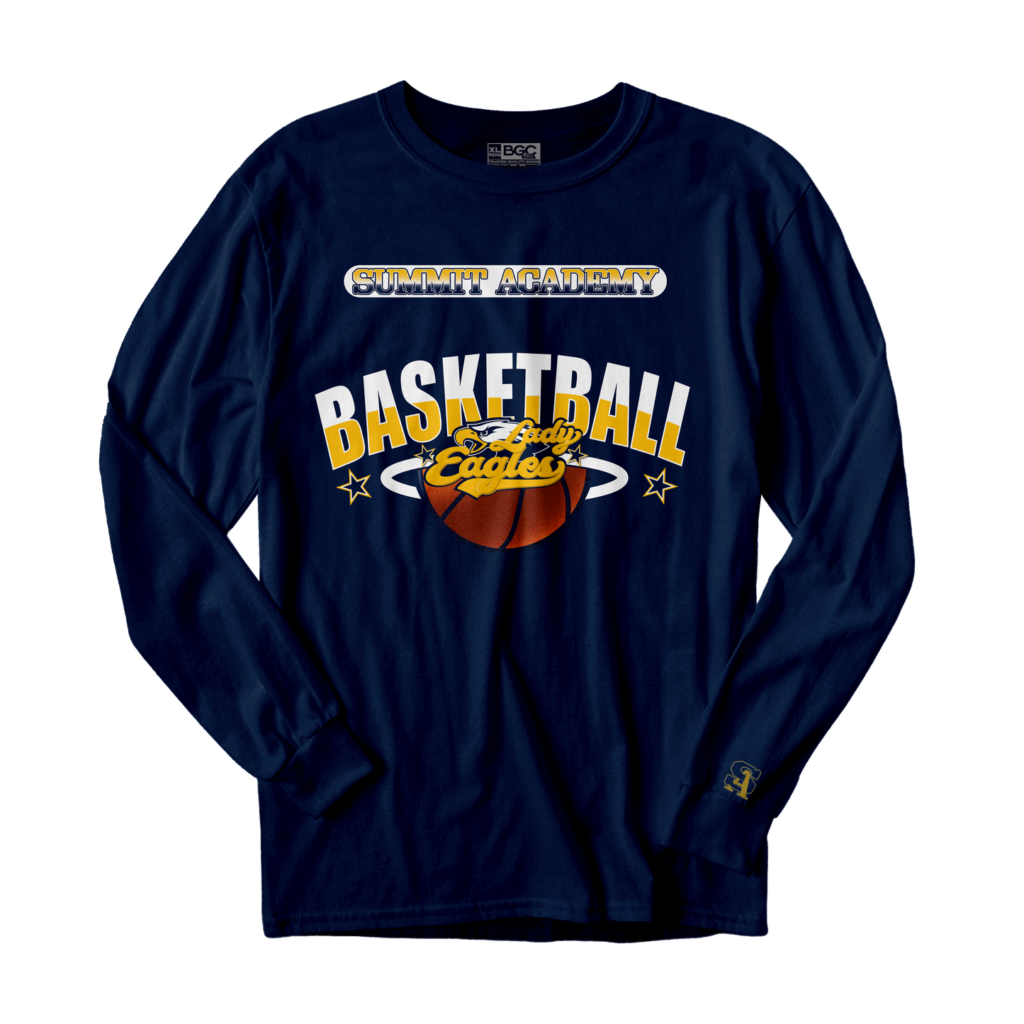 Summit Lady Eagles Basketball Long Sleeve T-Shirt
