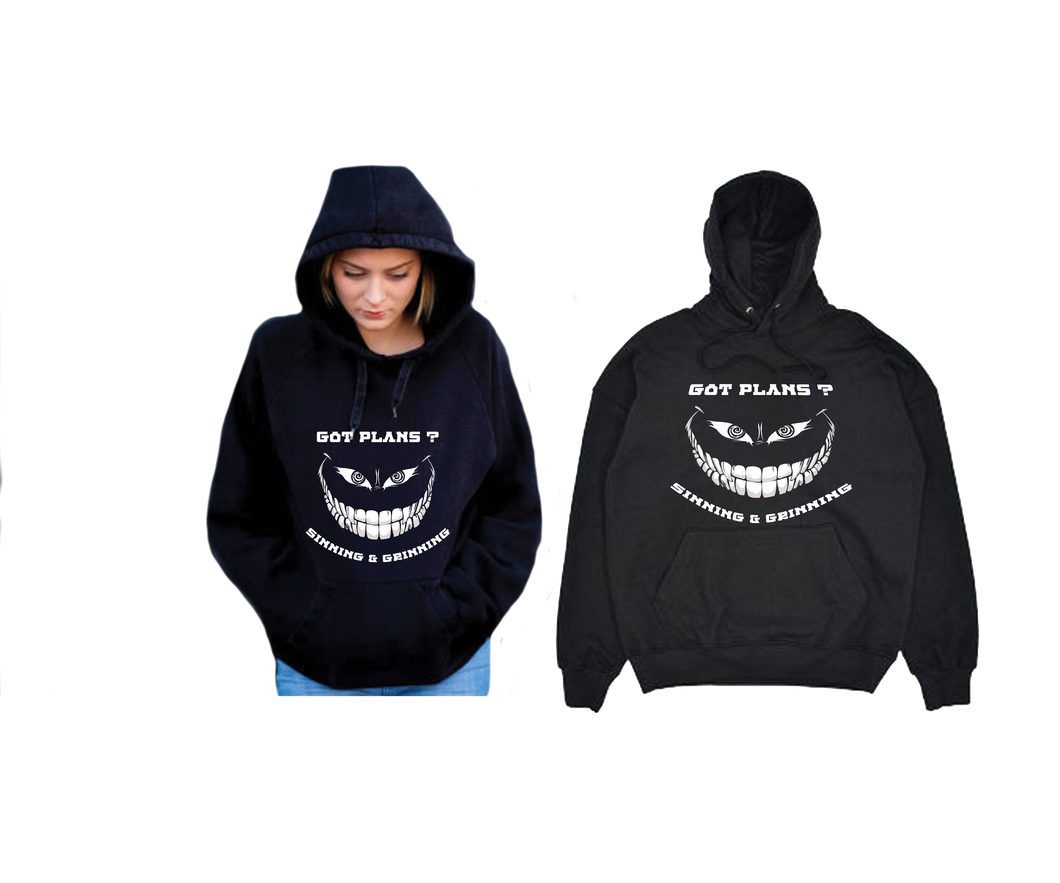 Sinning & Grinning Hoodie